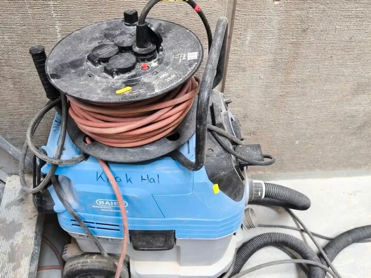 Billede 4 - H-Støvsuger BAIER BSS 608H 1200W inkl. kabeltromle