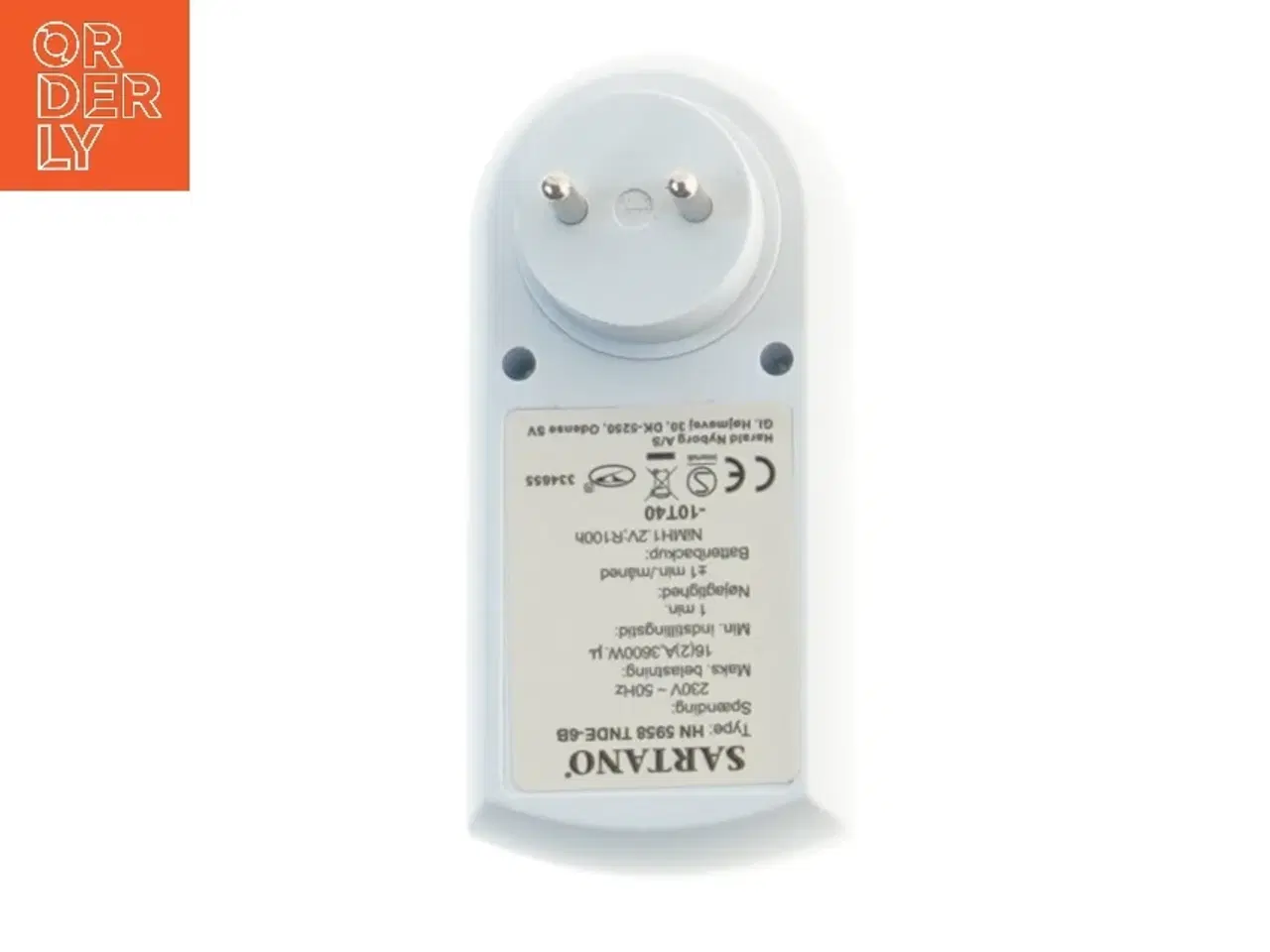 Billede 2 - Elektronisk timer stikkontakt fra Sartano (str. 13x6 cm)