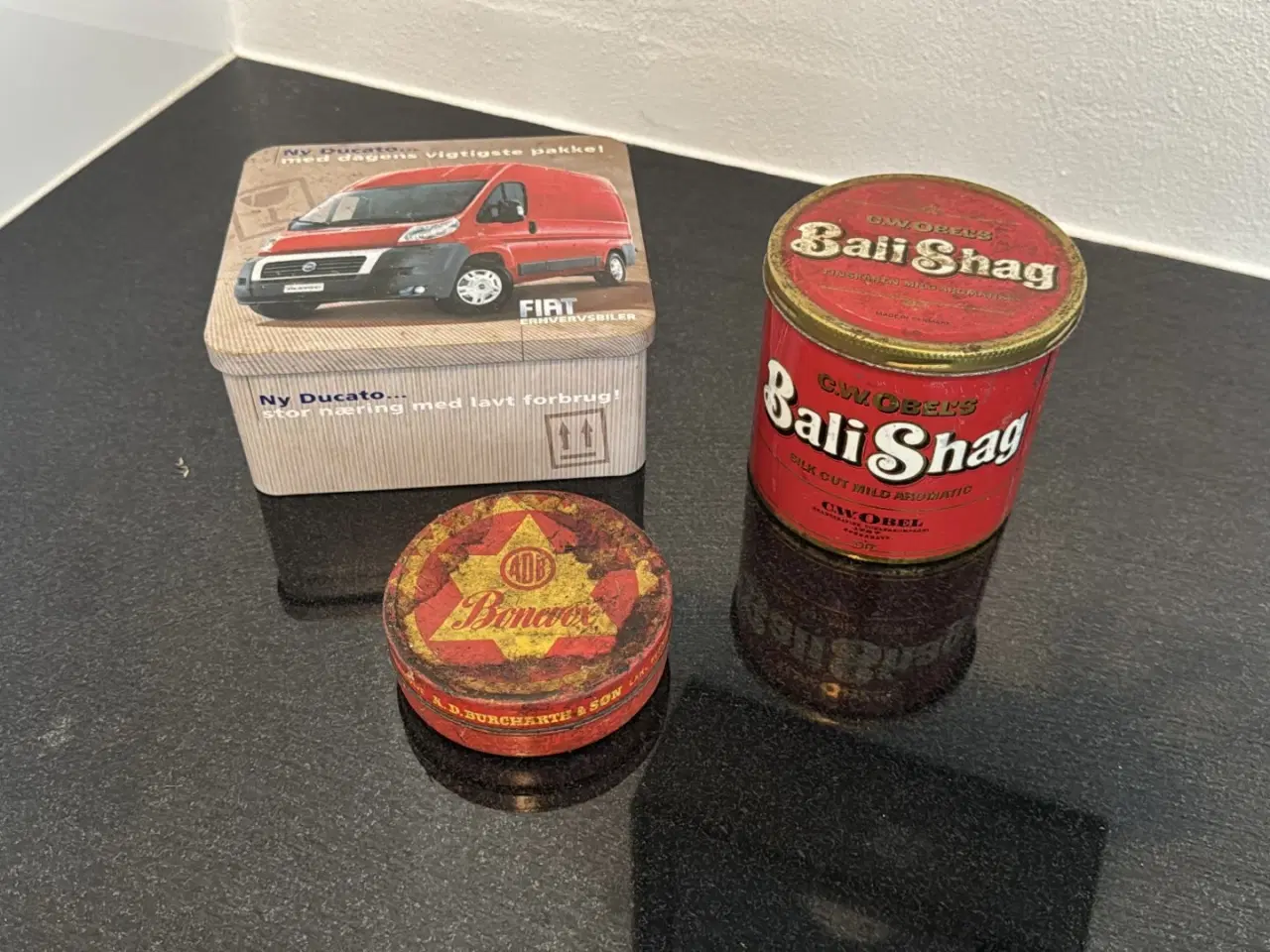 Billede 4 - Gamle metalkasser og cigarkasser
