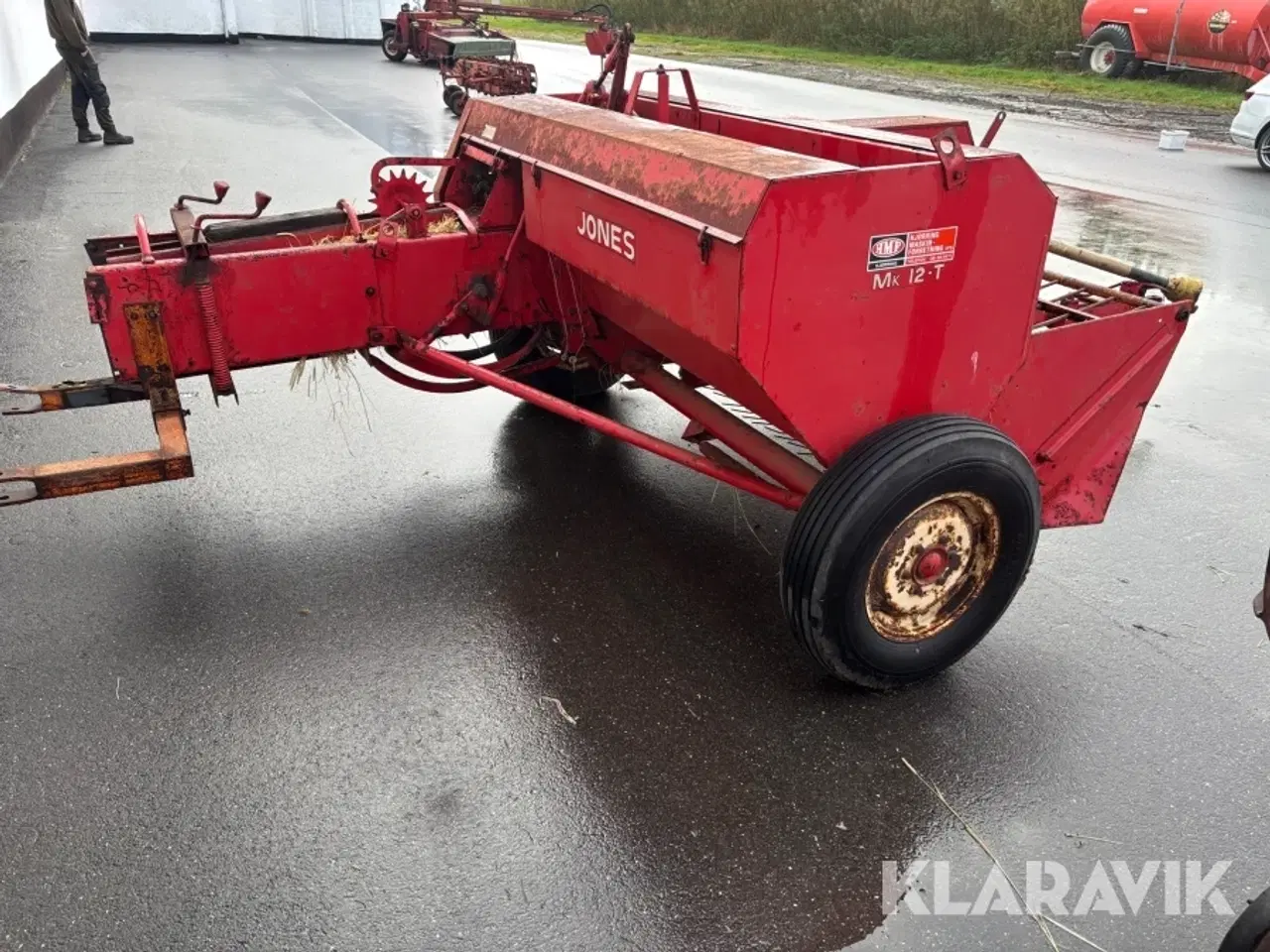 Billede 6 - Små ballepresser Jones MK12T