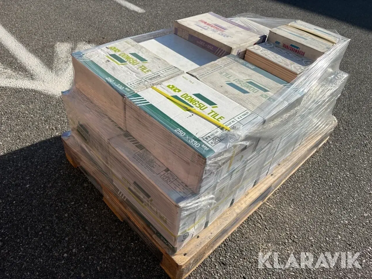 Billede 3 - Fliser Dungsu Tile mørk beige – 29,8 m² + border og dekorer
