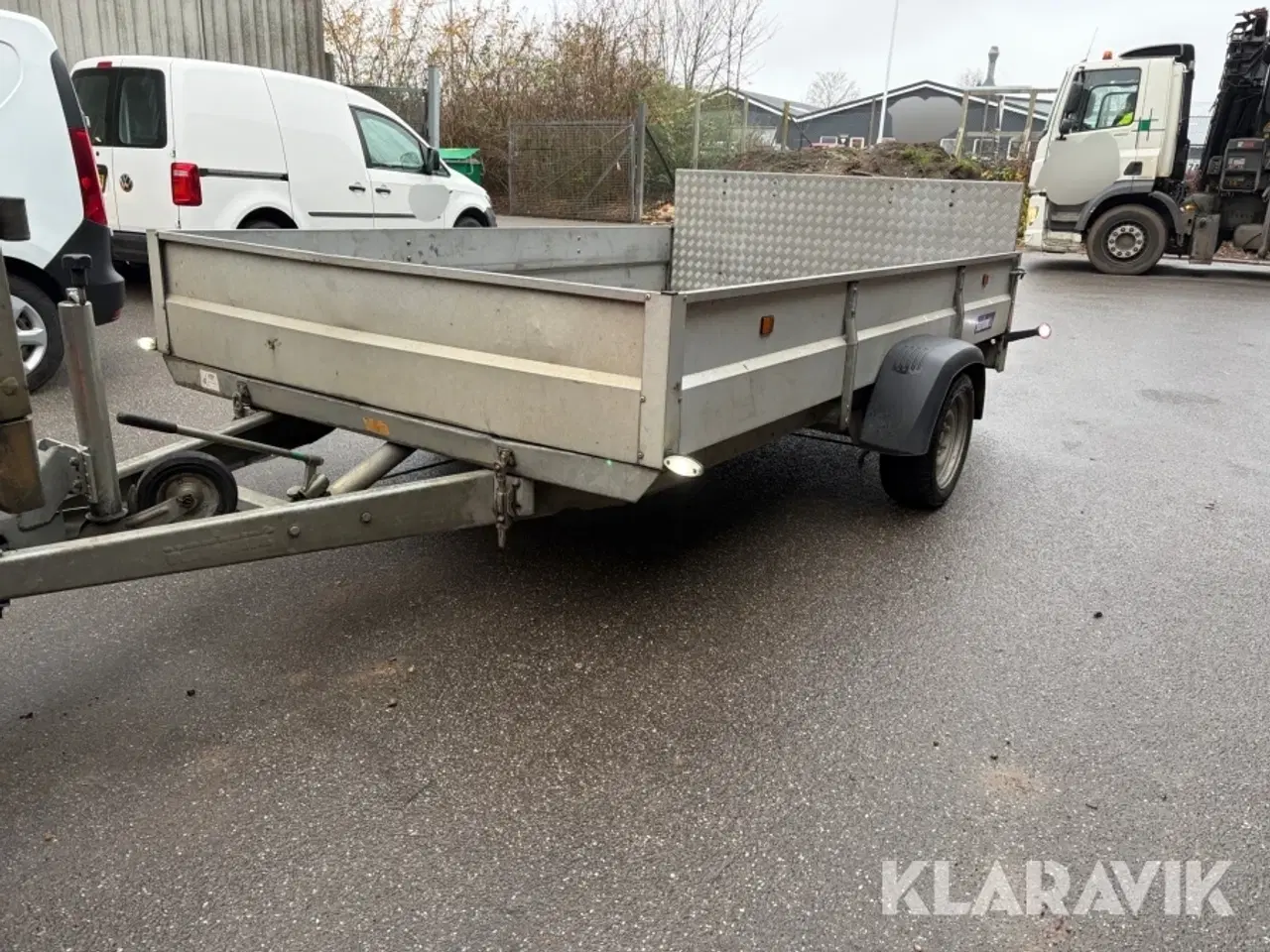 Billede 1 - Maskintrailer Variant 1519F1 med vippelad