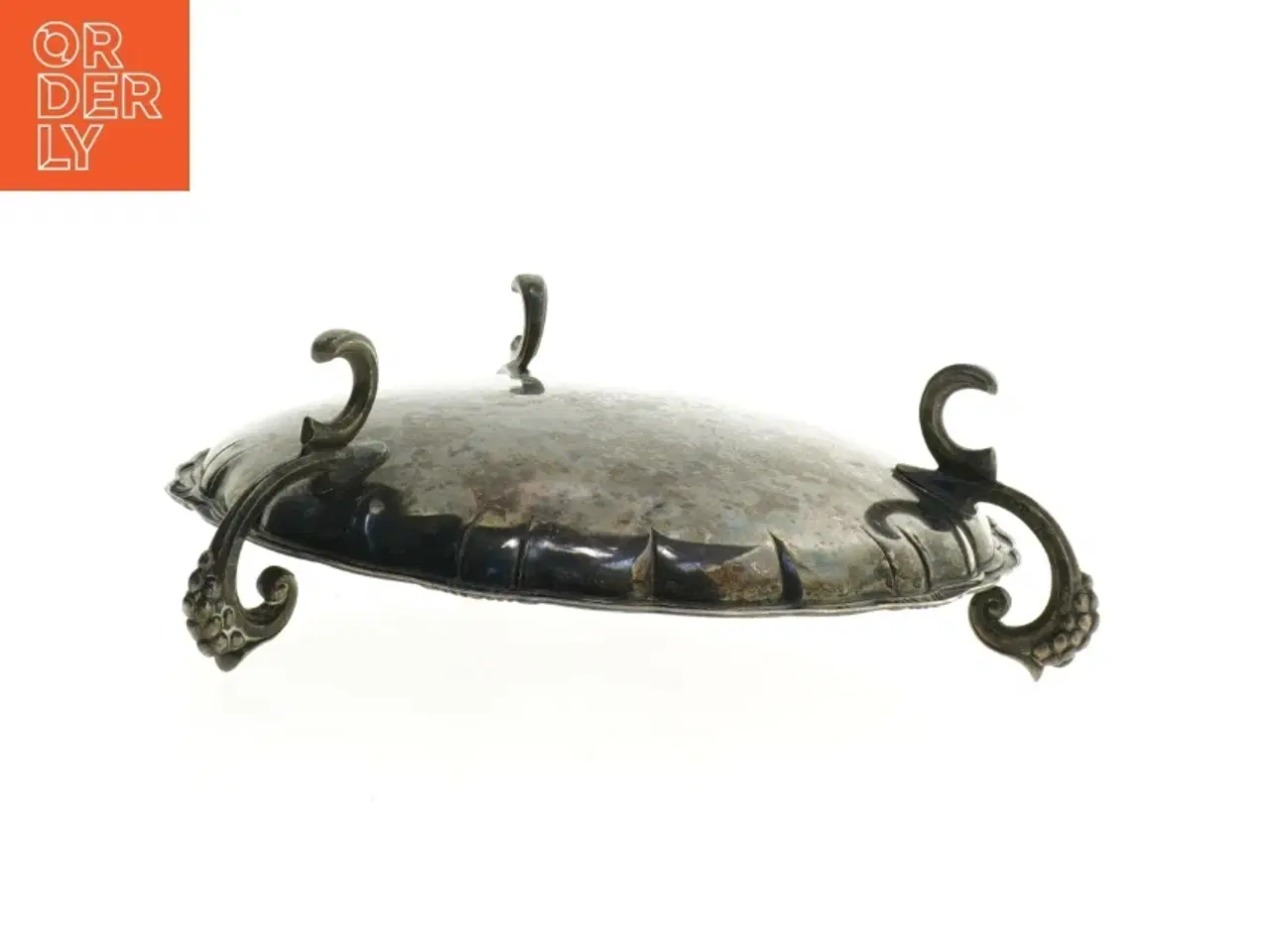 Billede 2 - Sølvfad (str. 26 x 6 cm tak)