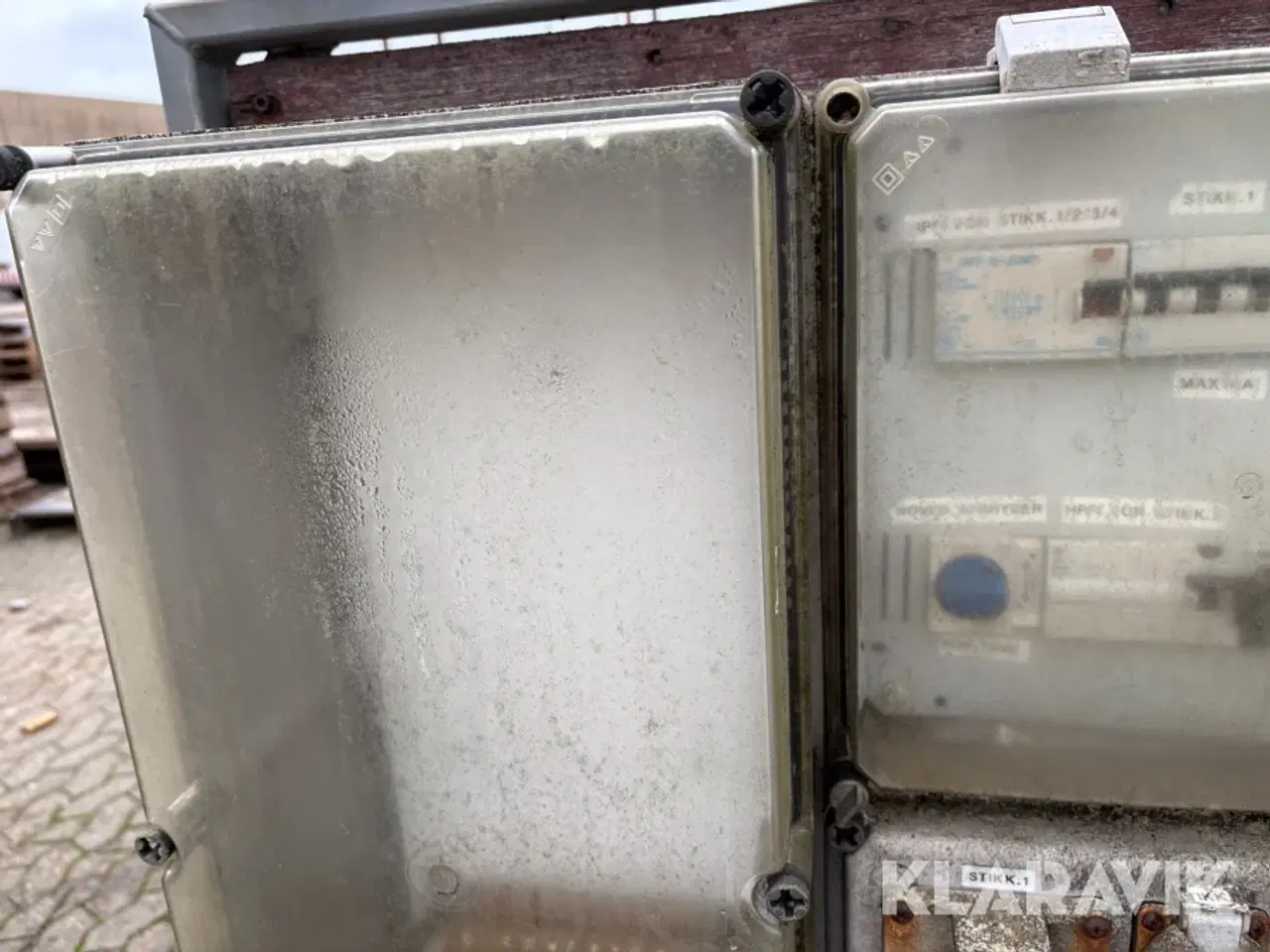 Billede 7 - Byggestrømstavler 4 styk