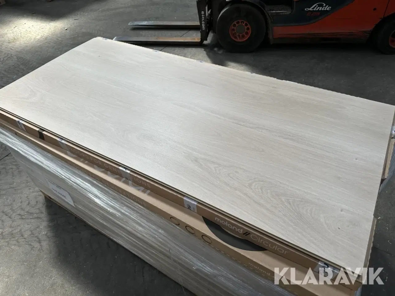 Billede 5 - Moland Oak Cork Plank Northern White 52,32m2