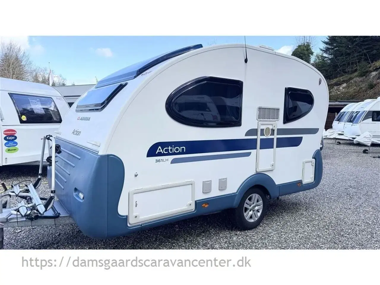 Billede 4 - 2016 - Adria Action 361 LH Enkeltsenge med mulighed for opredning-Telt