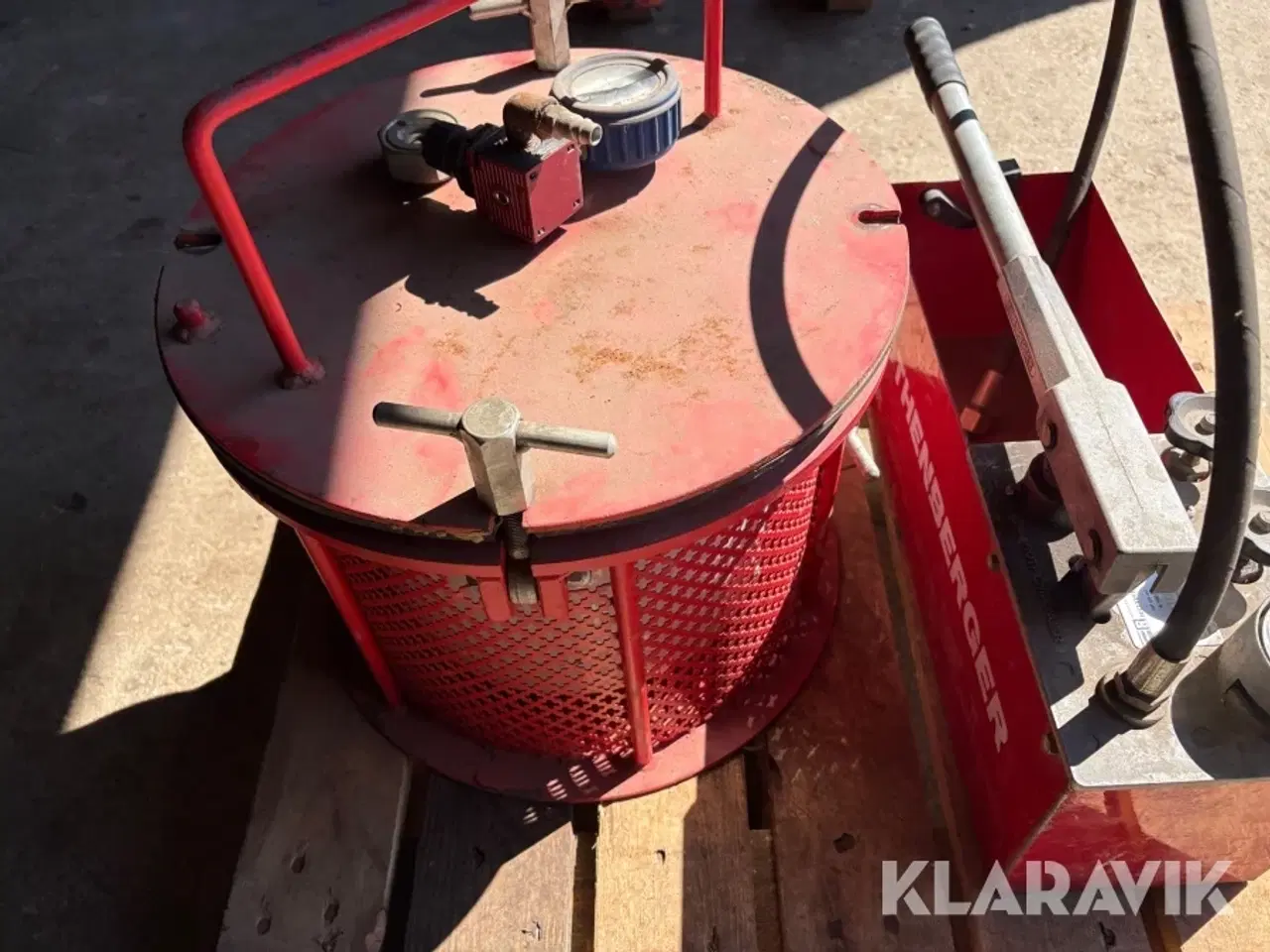 Billede 10 - Trykpumpe og spand Rothenberger RP 50-60