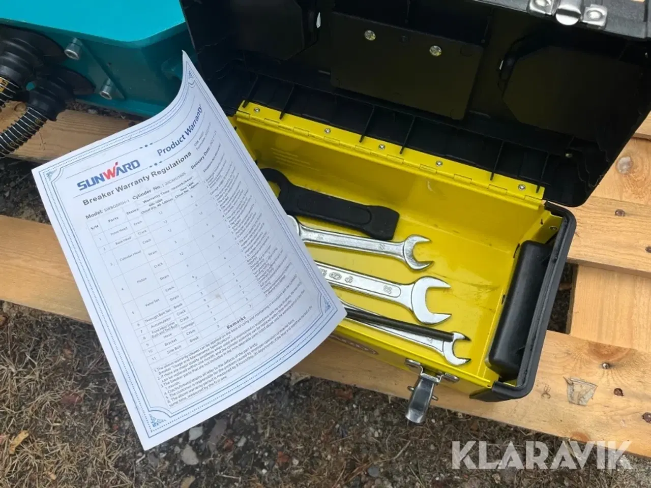 Billede 11 - Oliehammer Sunward SEBG045H-1