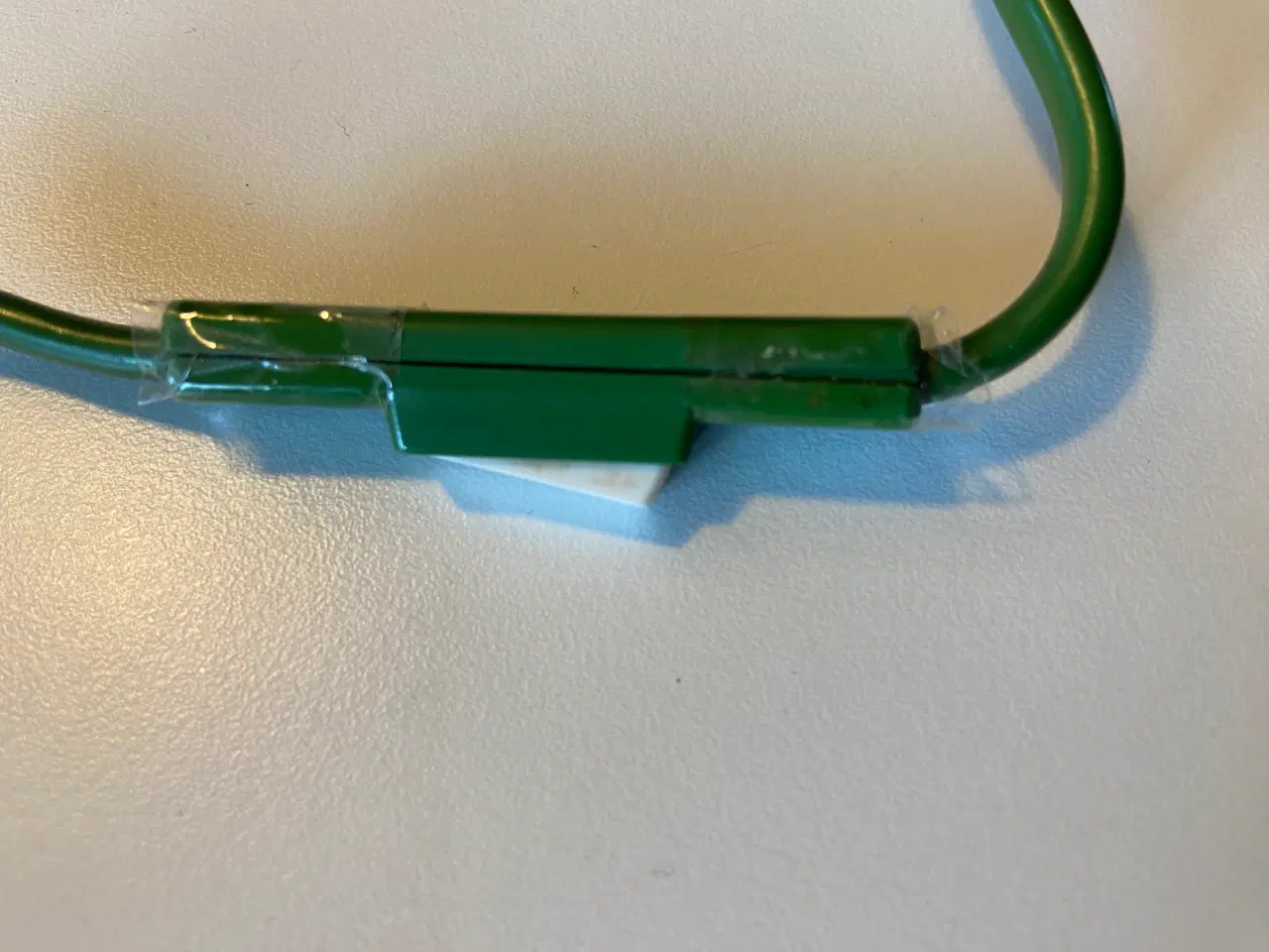 Billede 2 - Flot grøn vintage væglampe