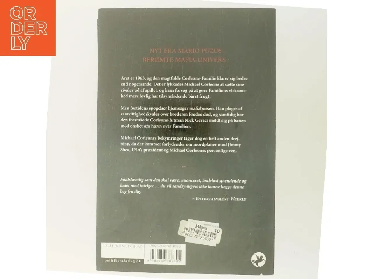 Billede 3 - Godfathers hævn af Mark Winegardner (Bog)