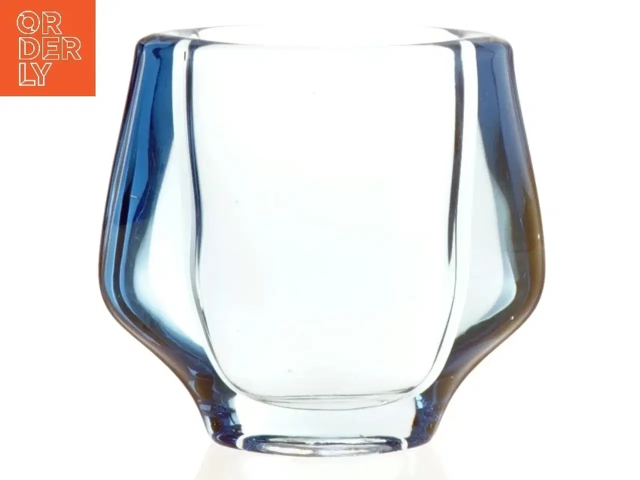Billede 1 - Vase i glas (str. 8 x 9 cm)