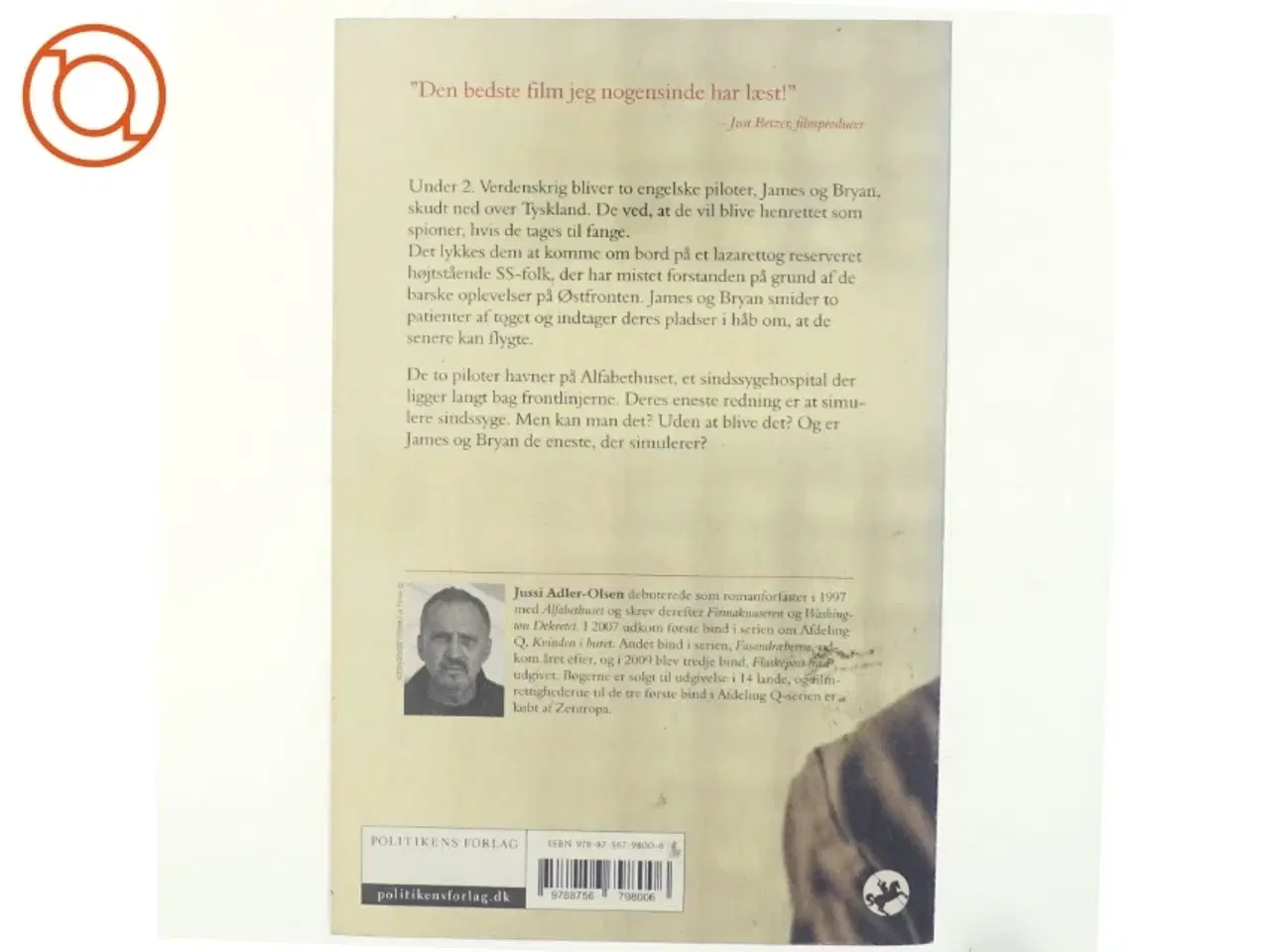 Billede 3 - Alfabethuset af Jussi Adler-Olsen (Bog)