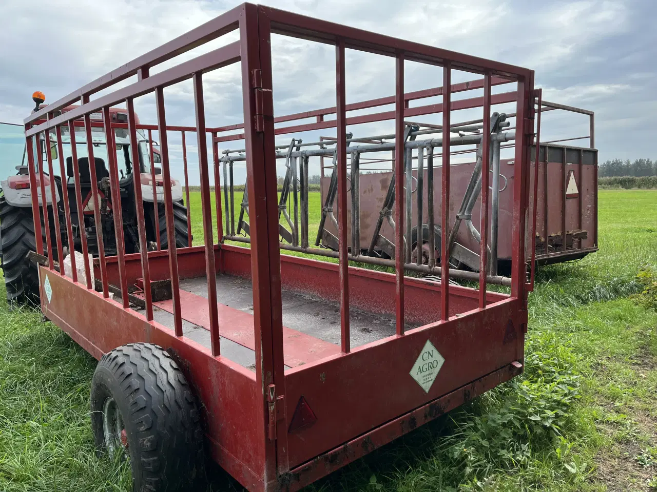 Billede 4 - CN Agro fodervogn med fangegitter 