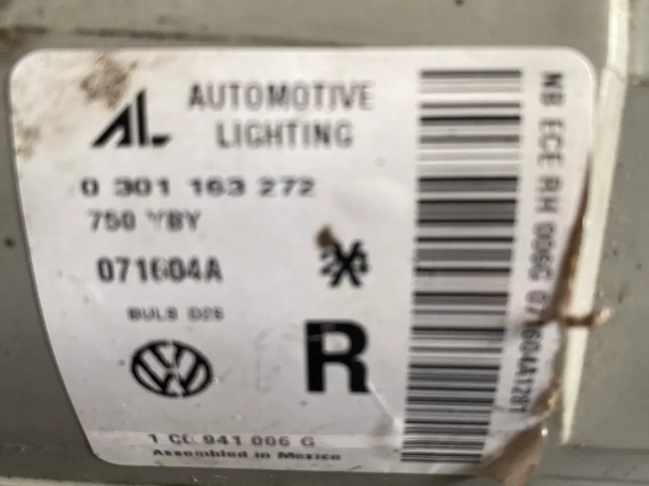 Billede 3 - Forlygter til VW Beetle 