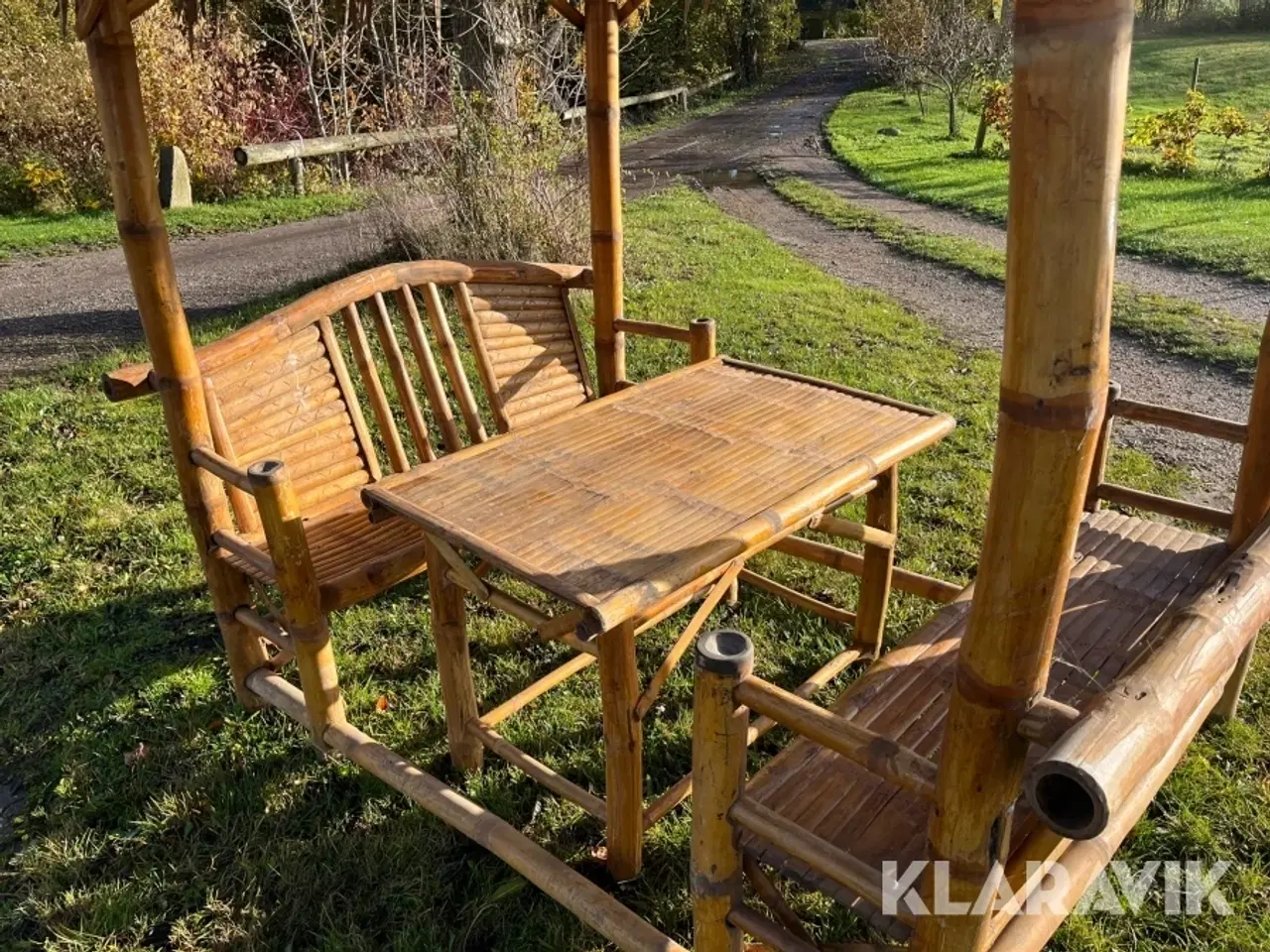 Billede 8 - Bambus hytter 2 styk