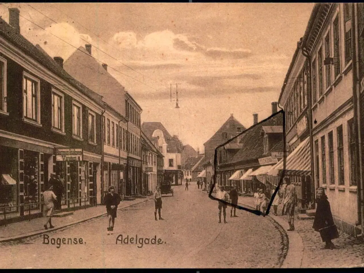 Billede 1 - Bogense - Adelgade - Peter Alstrup 2203 - Brugt