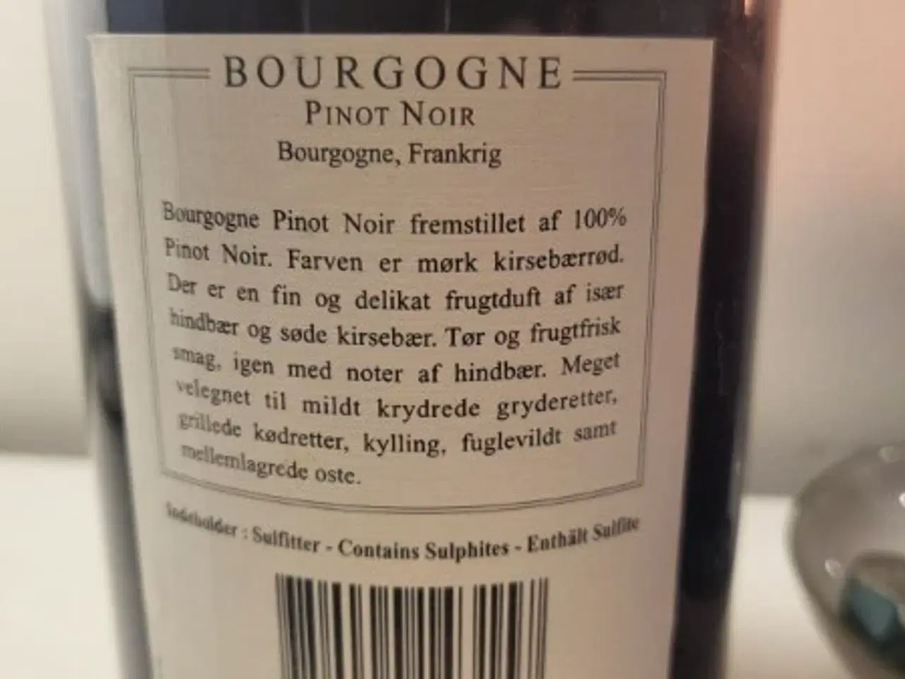 Billede 2 - Bourgogne Pinot Noir 2011, Maurice Gentilhomme