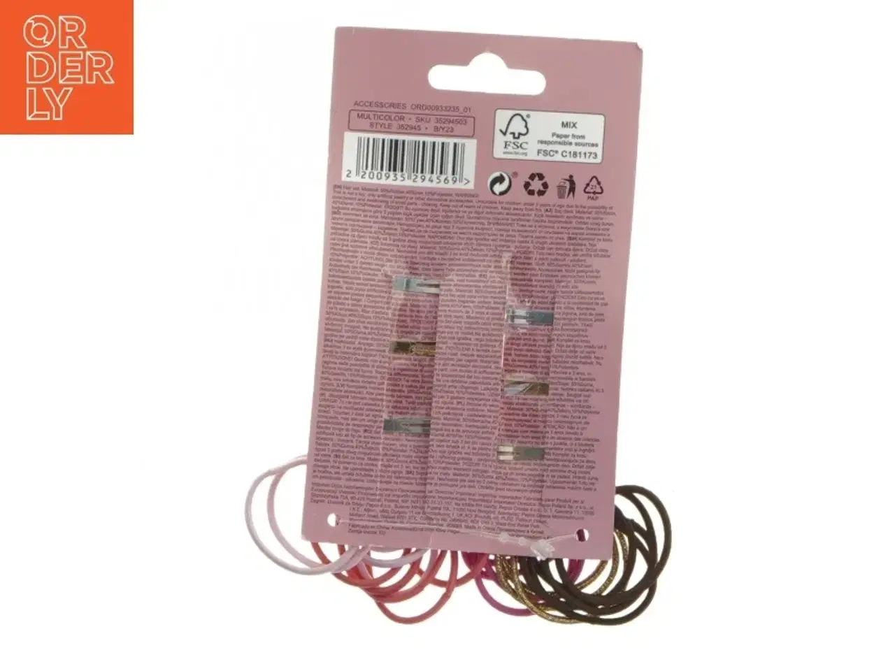 Billede 6 - Hårtilbehør sæt med pung fra Pepco (str. 15x11 cm)