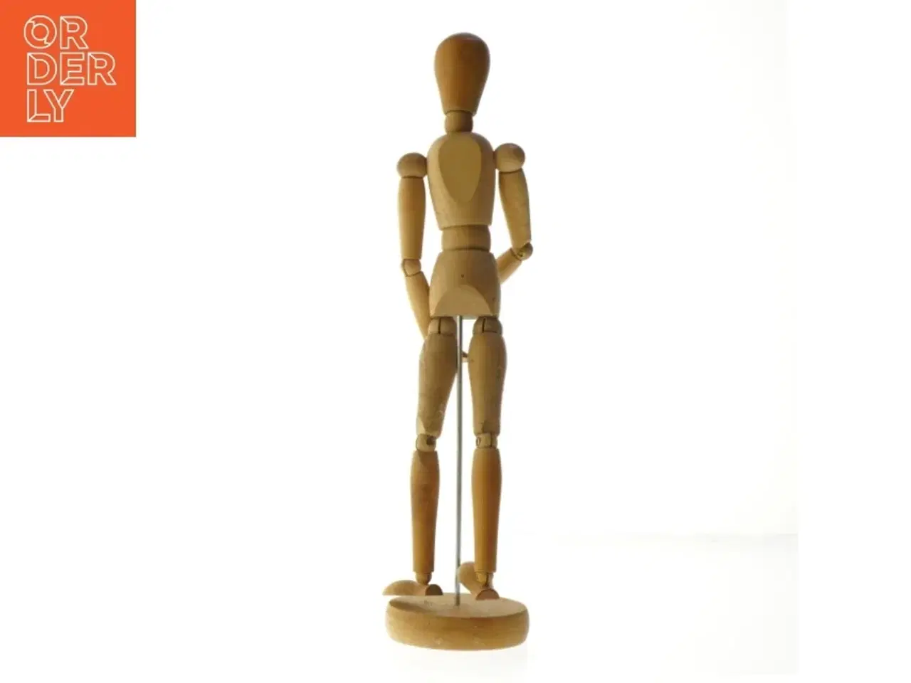 Billede 3 - Træ mannequin figur (str. 34 cm)