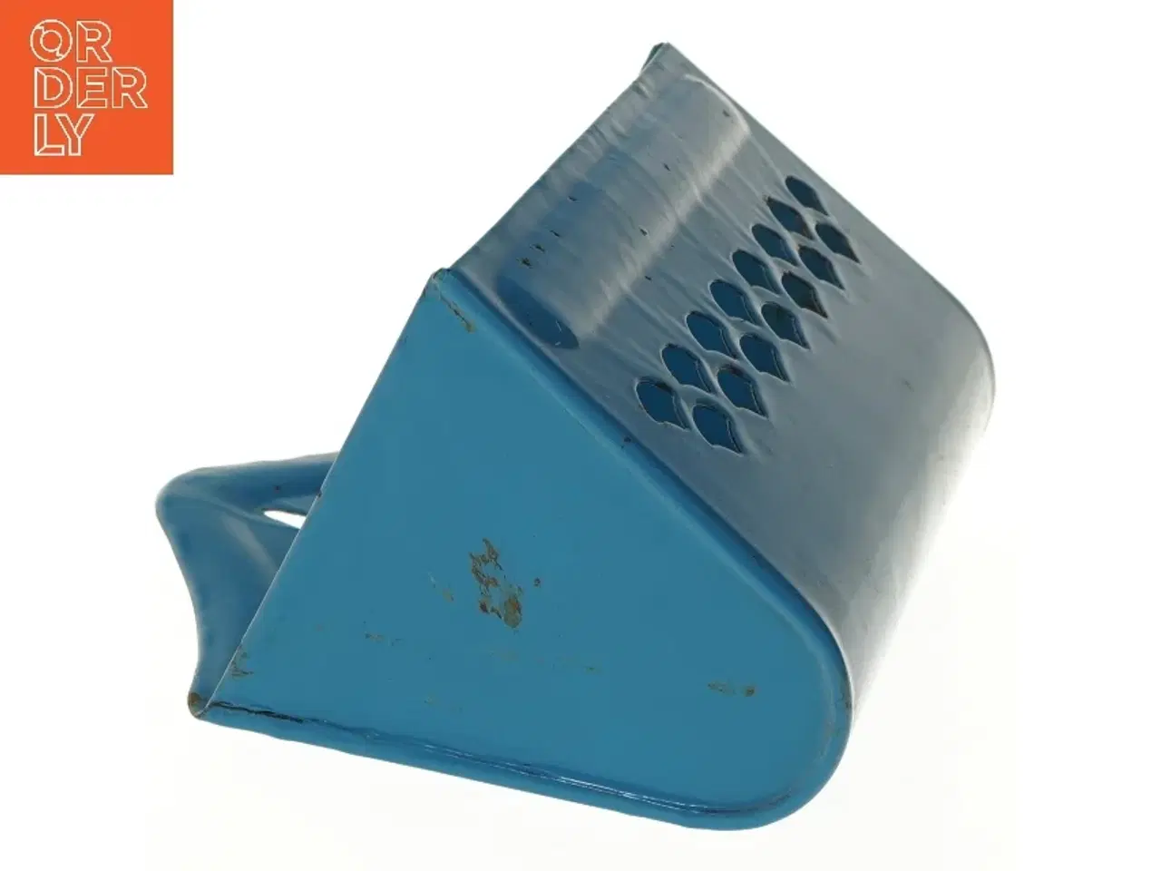 Billede 3 - Emalje blå vægholder (str. 22x19,5 cm)