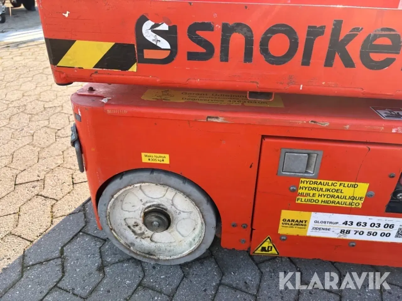 Billede 6 - Søjlelift Snorkel M1230E