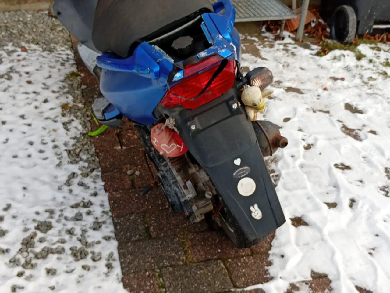 Billede 1 - eg har selv lavet den her dejlige scooter med blød