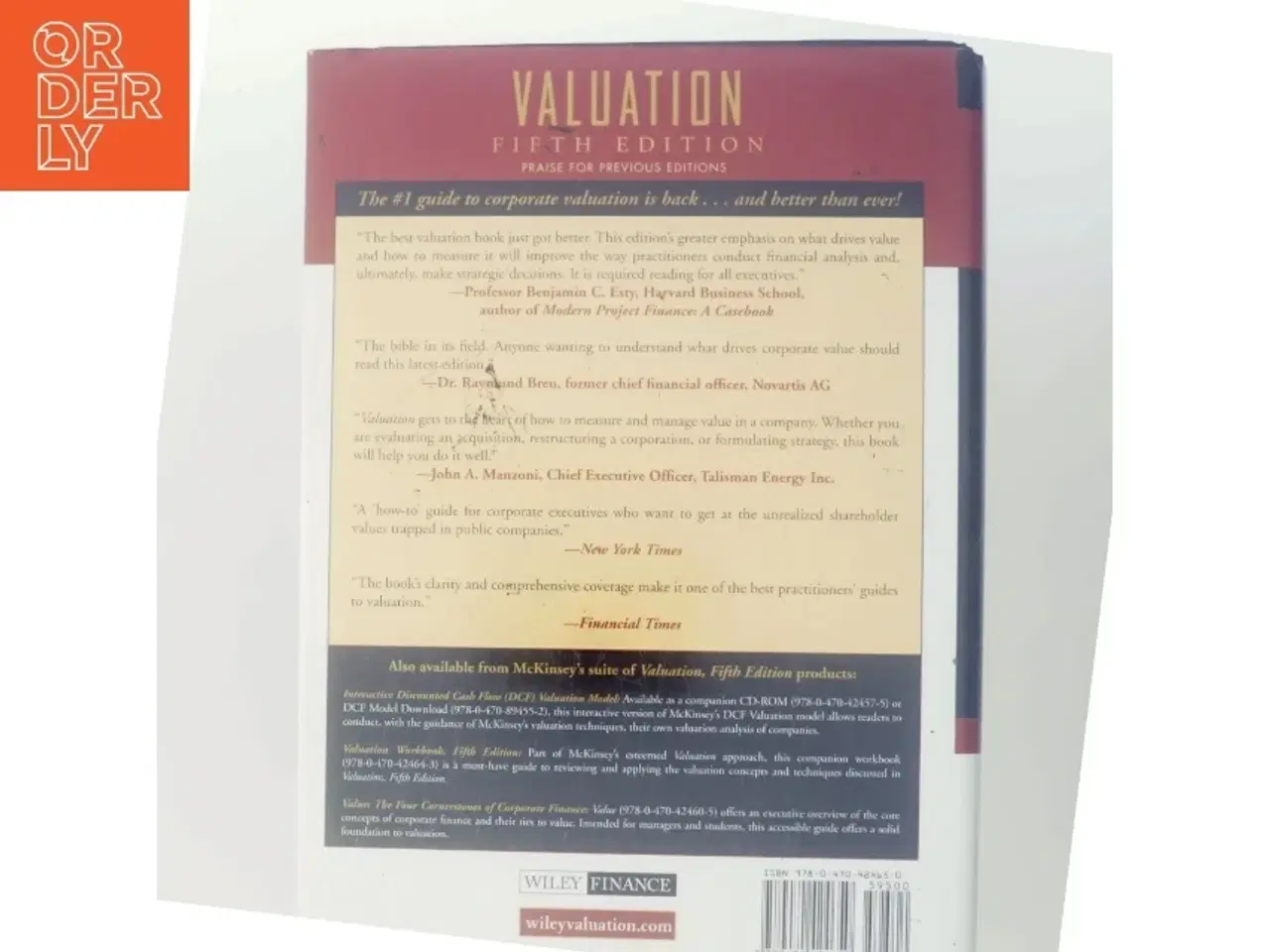 Billede 3 - Valuation : Measuring and managing the value of companies (Bog)