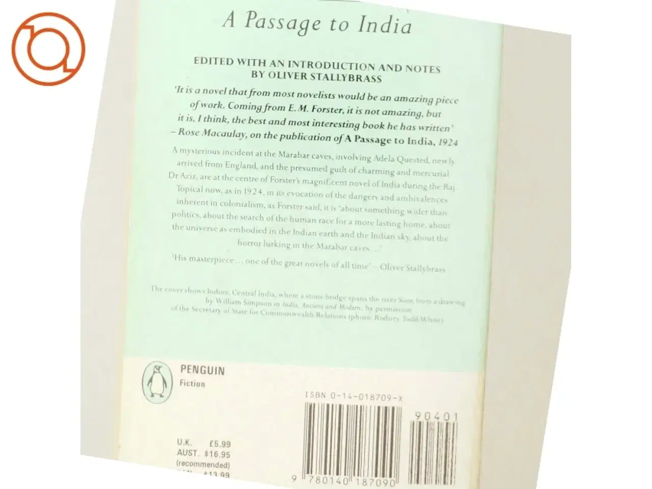 Billede 5 - A Passage to India af E.M. Forster (Bog)
