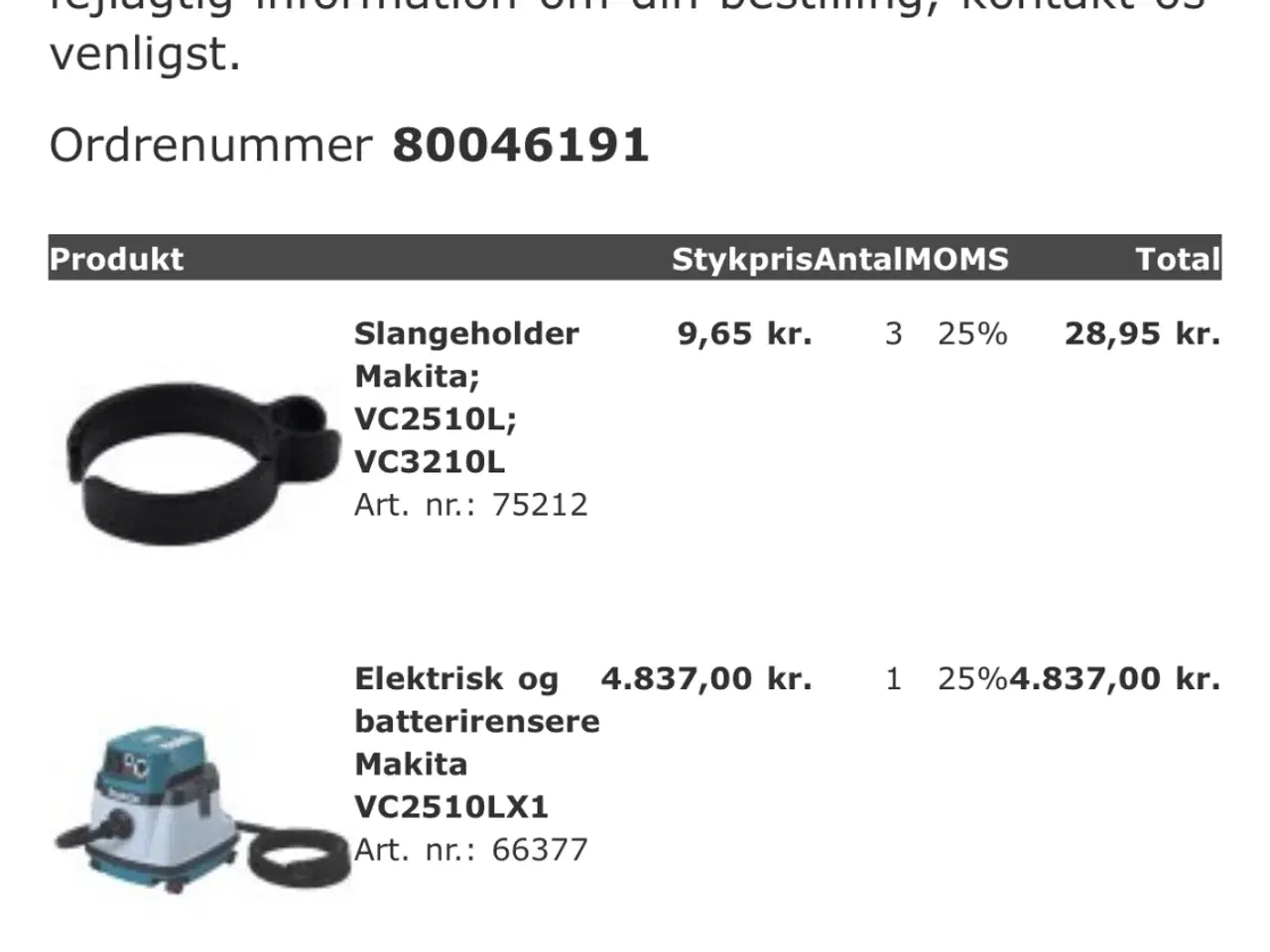 Billede 1 - Støvsuger 