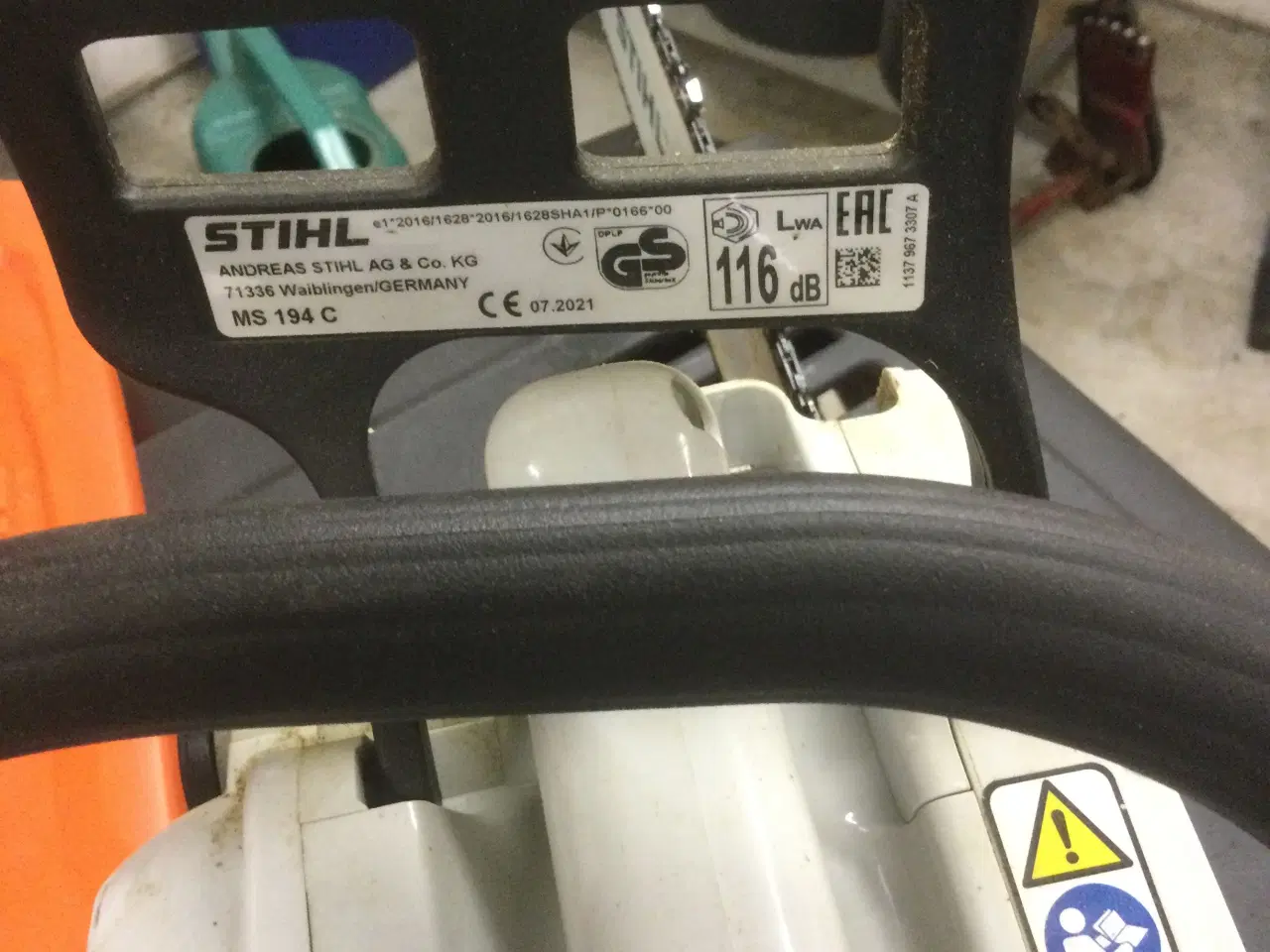 Billede 2 - Stihl 192c motorsav