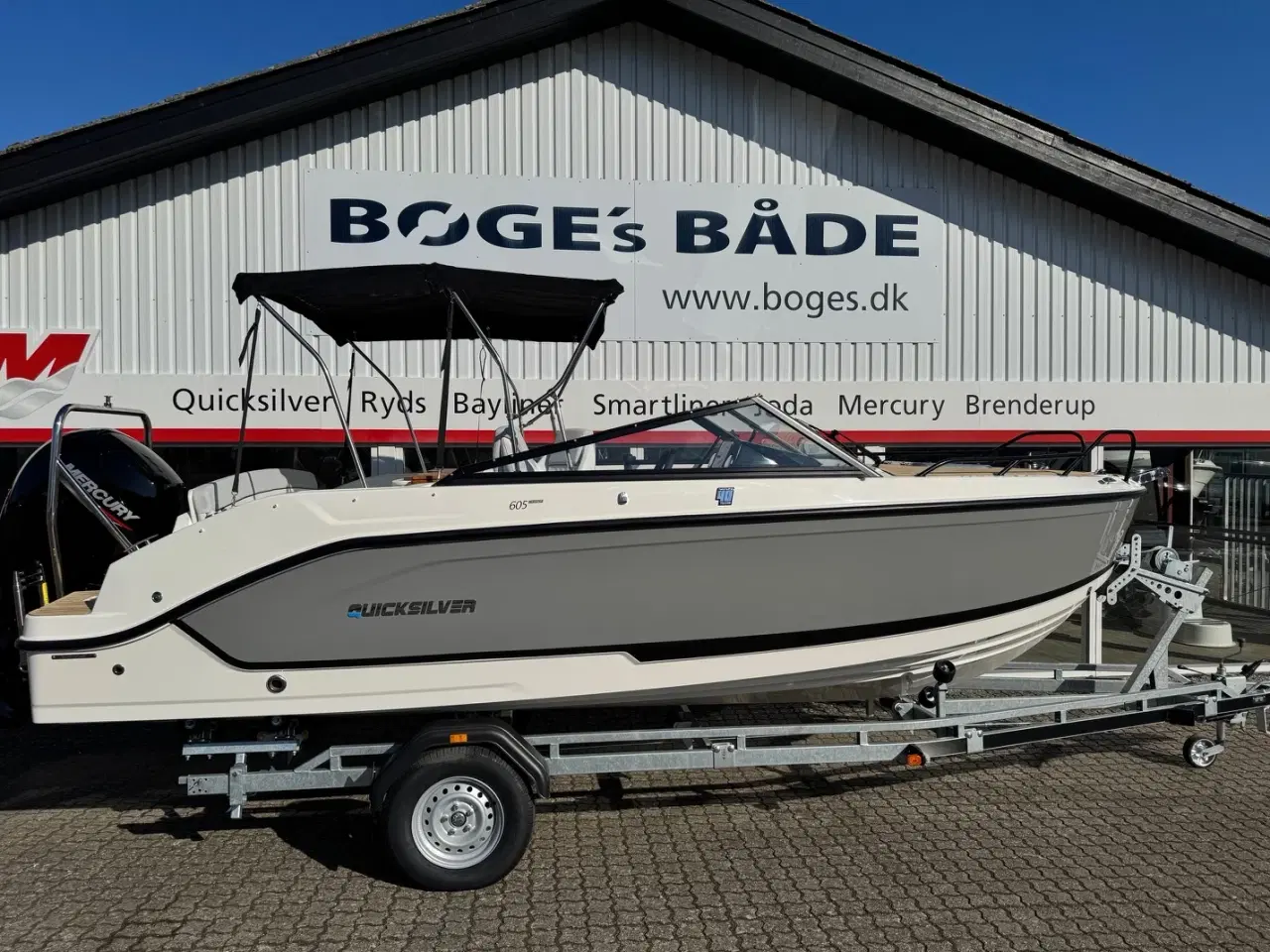 Billede 1 - Quicksilver Activ 605 Cruiser med F150 Mercury-EFI 3,0L XL 4 takt Exclusive Deluxe Line