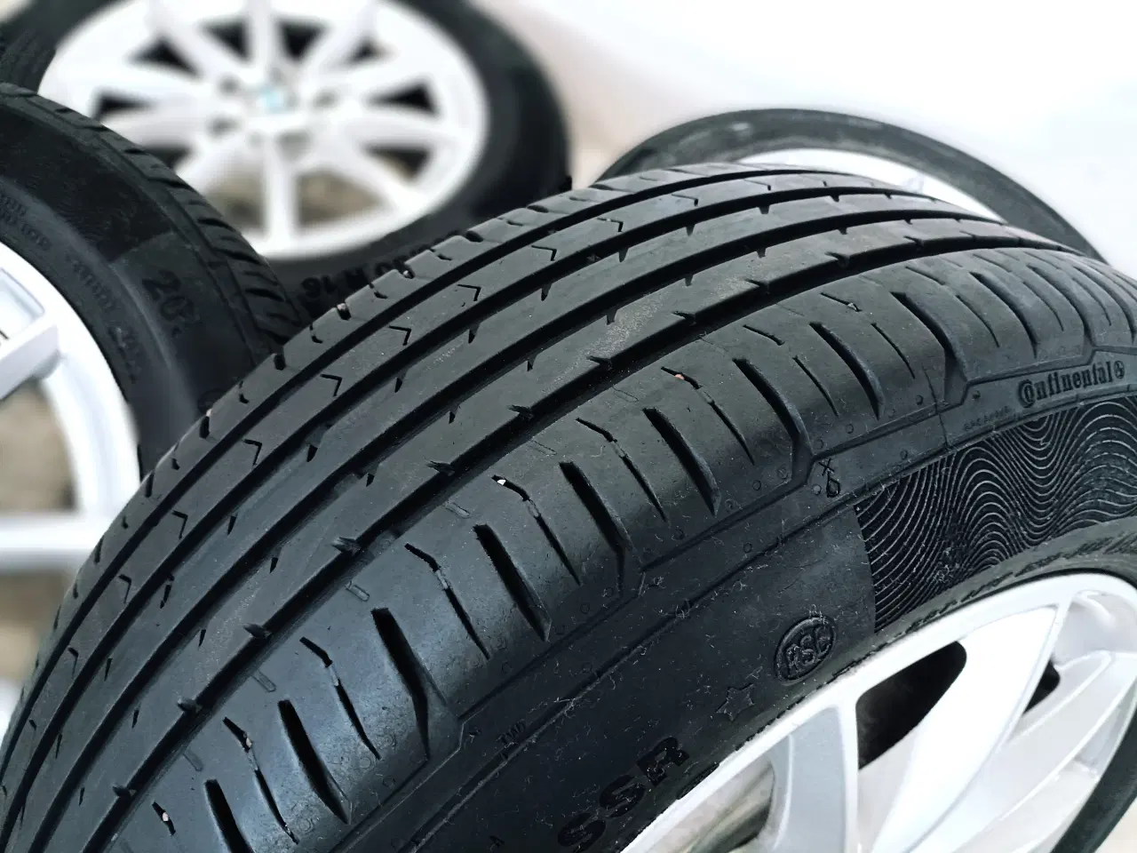 Billede 7 - 5x112 16" ET52 nav 66,6ø BMW sommersæt inkl.TPMS