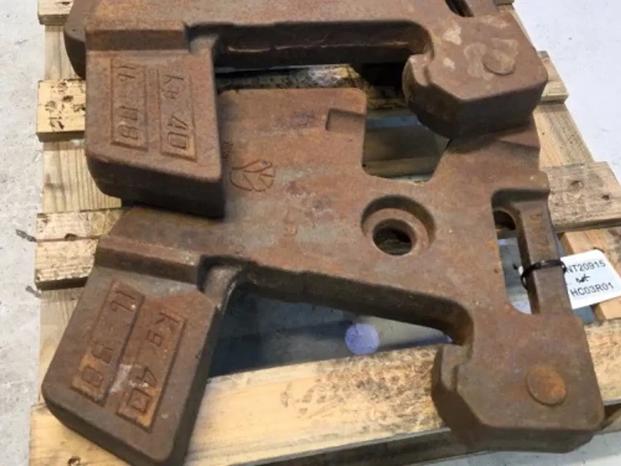 Billede 10 - Fiat F130 Frontvægt Sæt 5164714