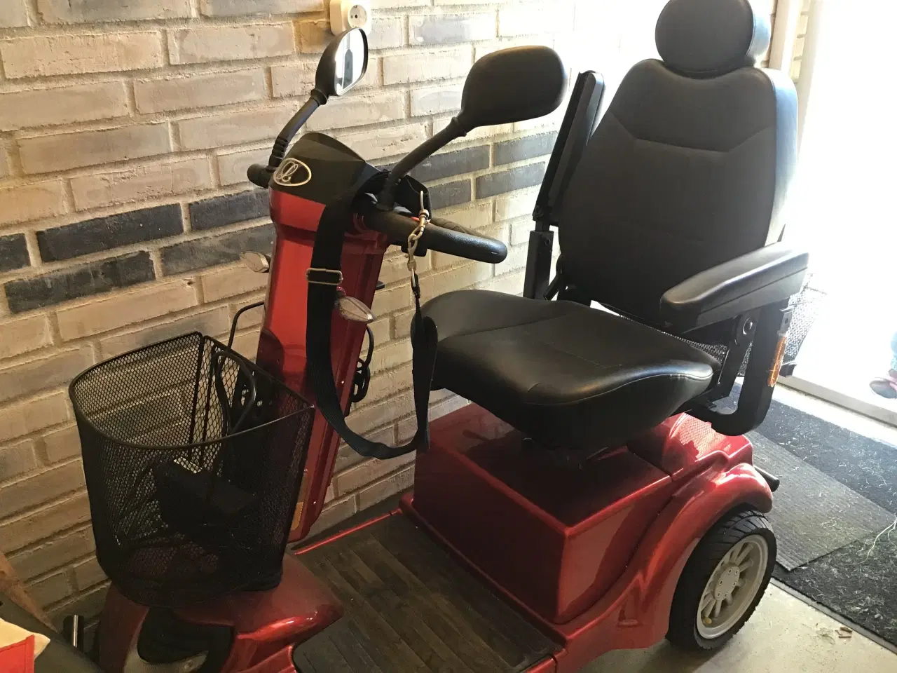 Billede 1 - El-scooter, LM 500 A-rød