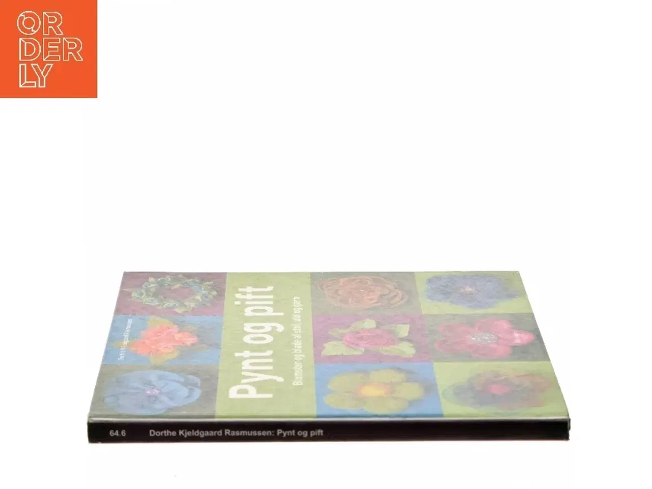 Billede 2 - Pynt og pift : blomster og blade af stof, uld og garn af Dorthe Kjeldgaard Rasmussen (Bog)