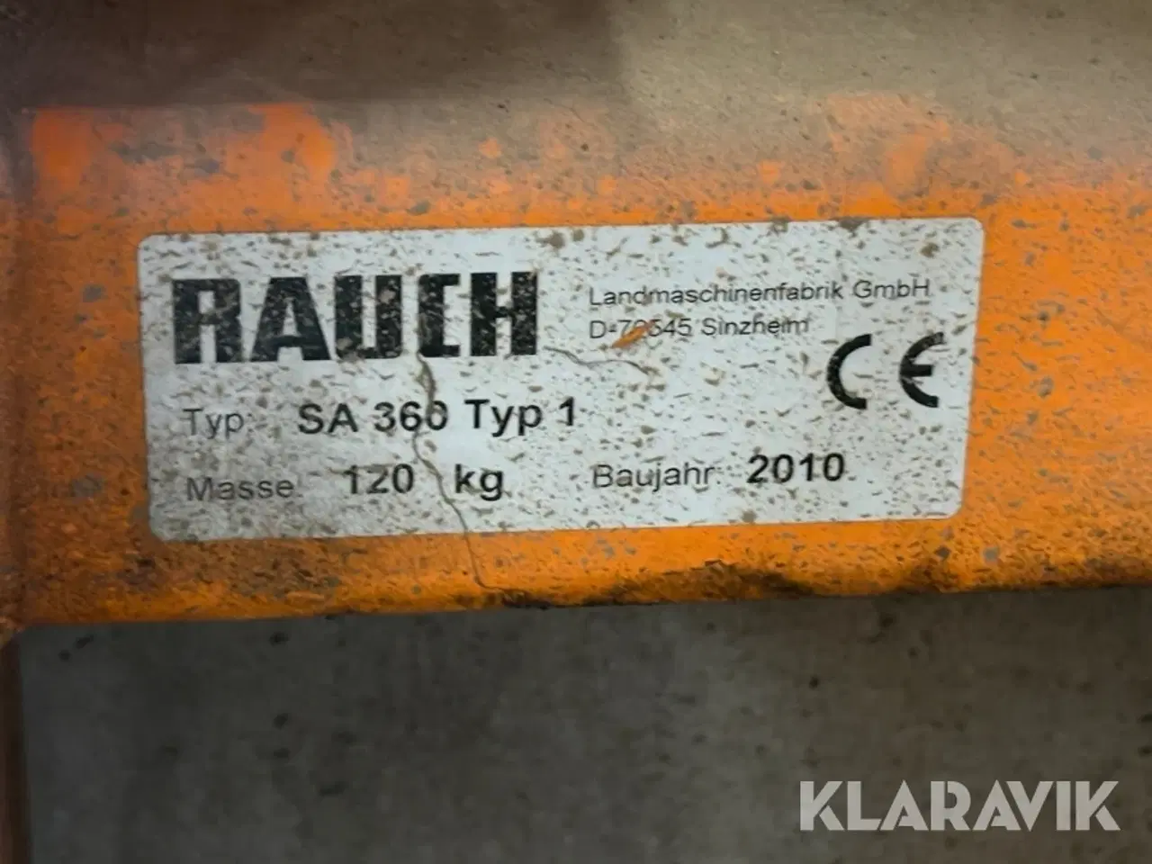 Billede 5 - Saltspreder Rauch SA 360 Typ 1