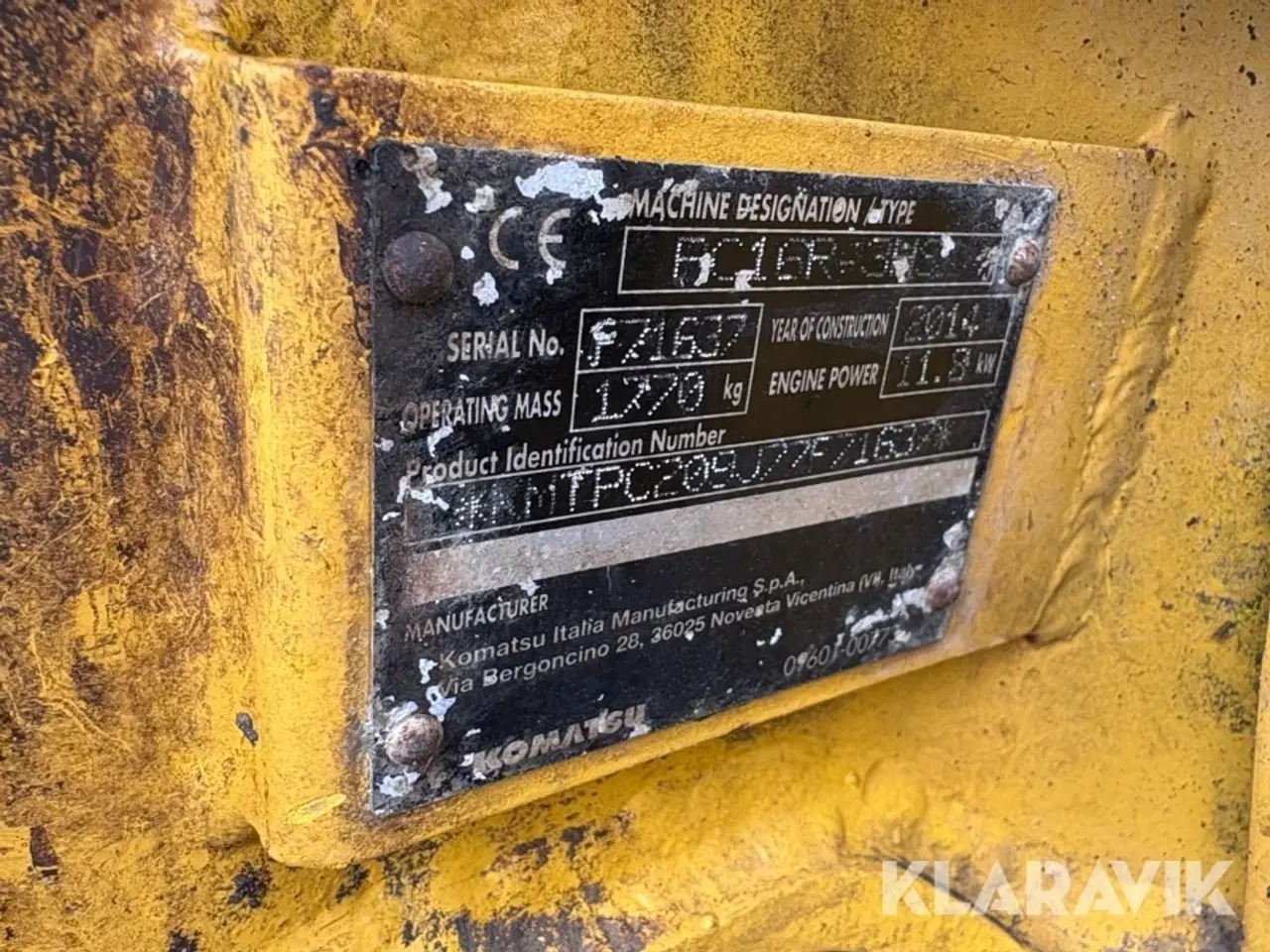 Billede 5 - Gravemaskine Komatsu PC16R HS