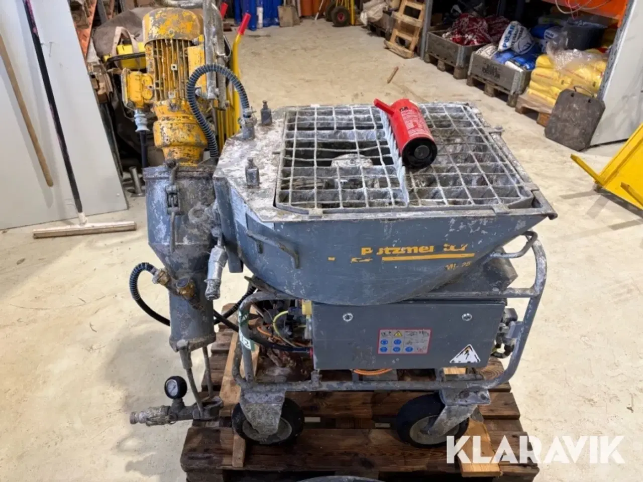 Billede 4 - Beton blandepumpe Putzmeister MP 25
