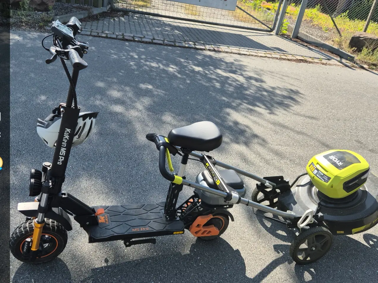 Billede 9 - KuKirin M5 Pro – Kraftfuld el-løbehjul lang rækkev
