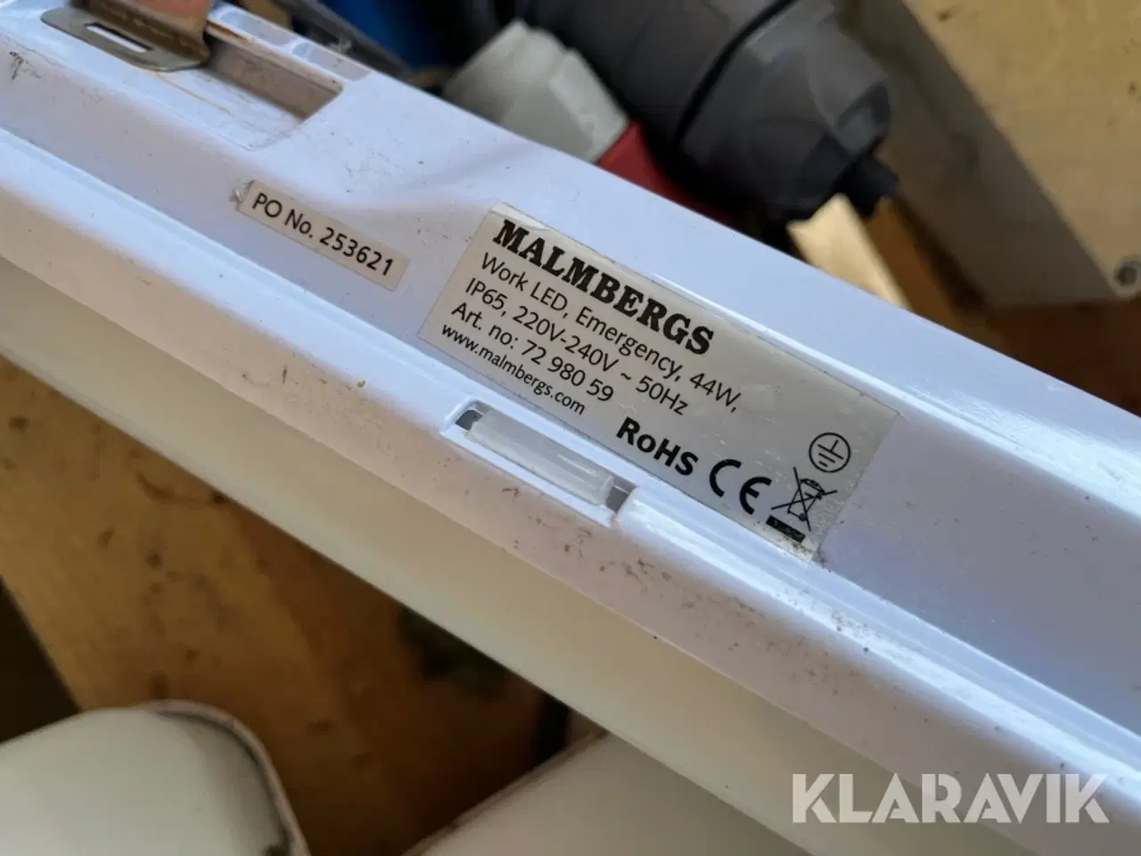 Billede 4 - Arbejdsbelysning og stik - 2 paller