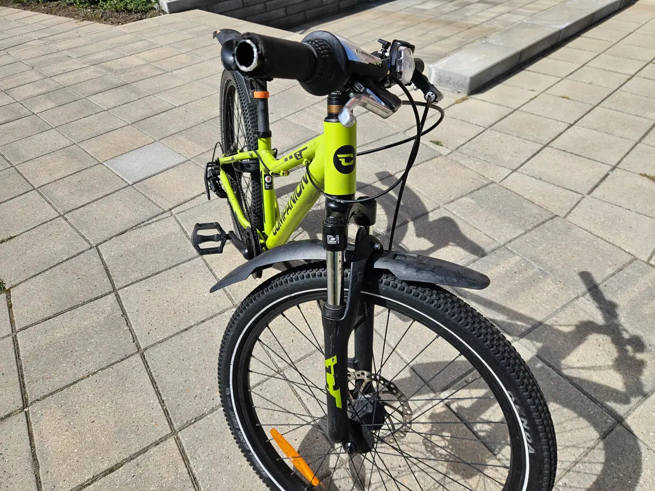 Billede 4 - Companion juniorcykel 24" limegrøn