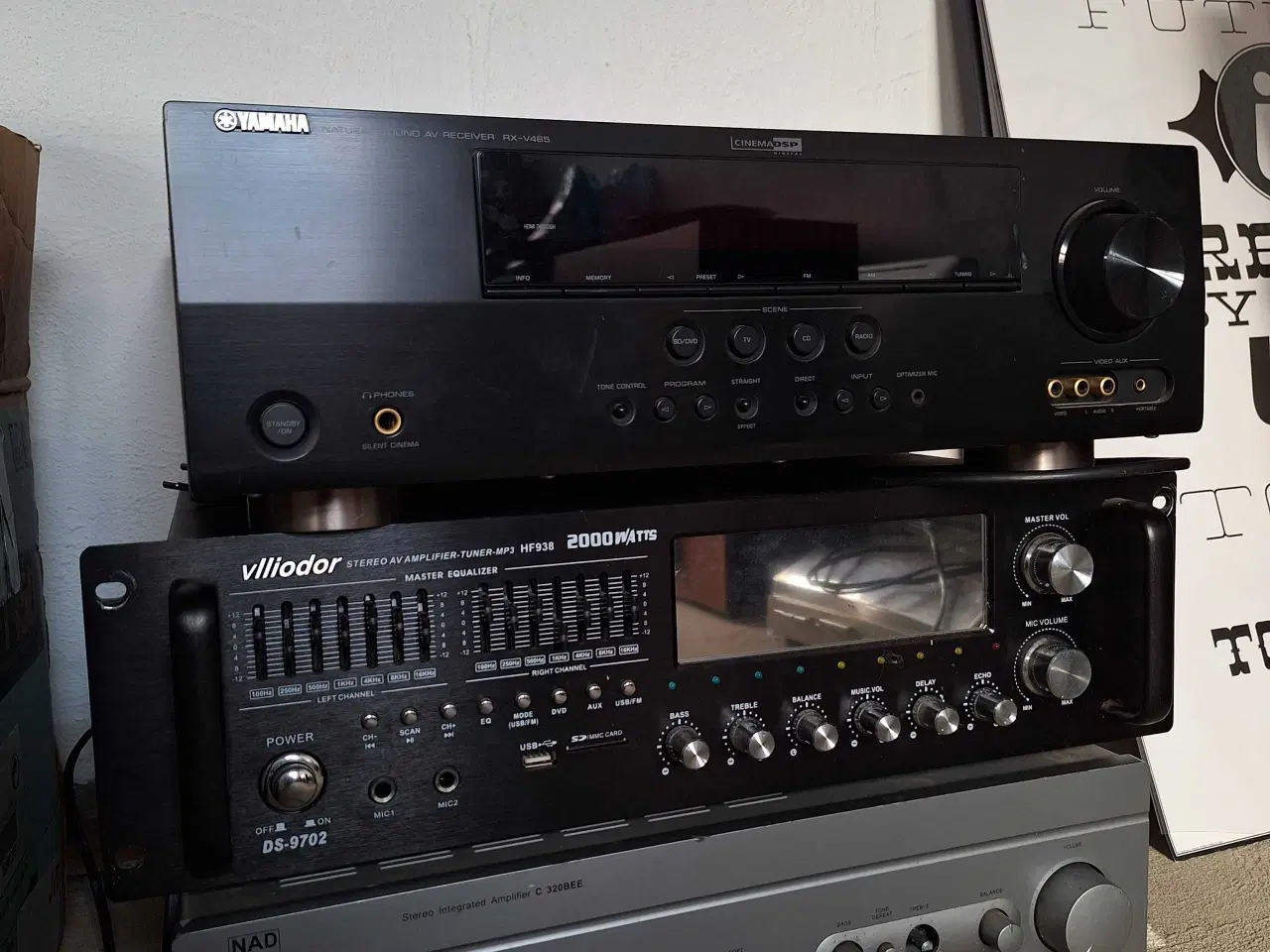 Billede 1 - 2 forstærkere (800kr)