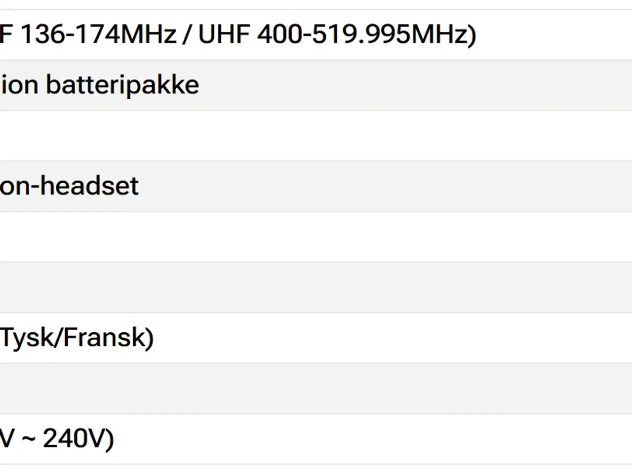 Billede 6 - Walkie Talkies - Baofeng UV-5R 8W