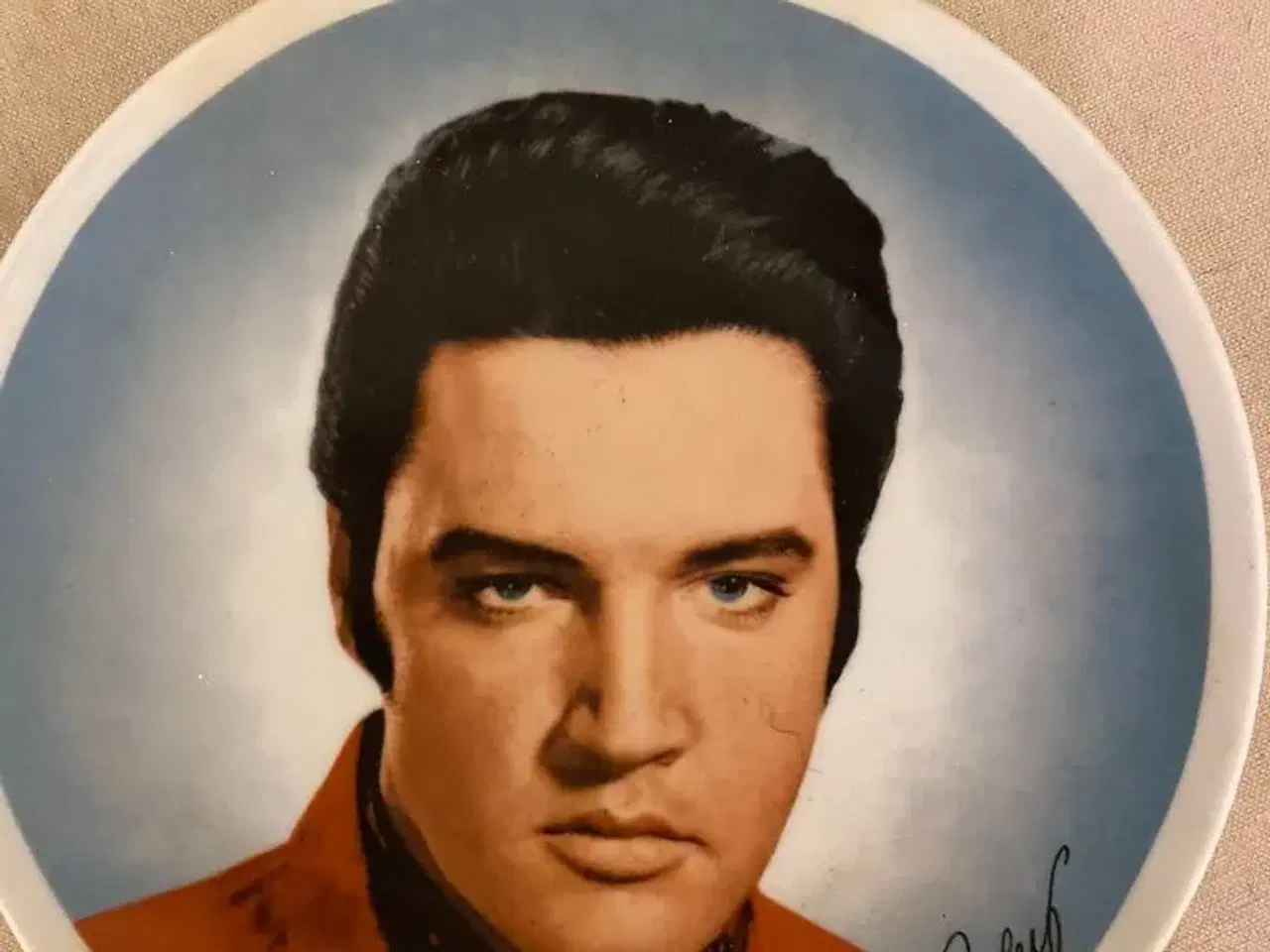 Billede 1 - Elvis plet der kun lavet 500 stykker