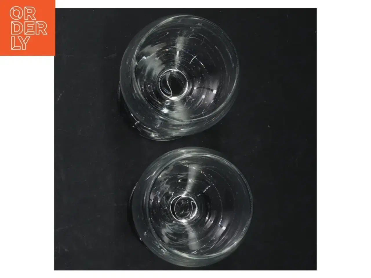Billede 3 - Sæt med to glas (str. 13 cm. 2 styk)