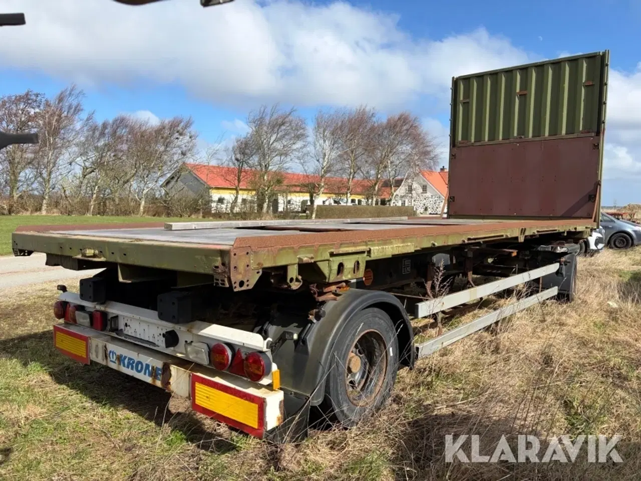 Billede 3 - Veksellad-Trailer Krone AZ med lad