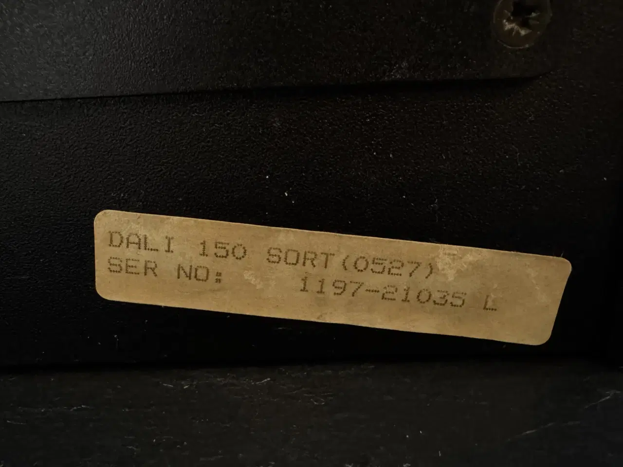 Billede 3 - Klassiske Dali 150 (Menuet) – Sort – Inkl. origina