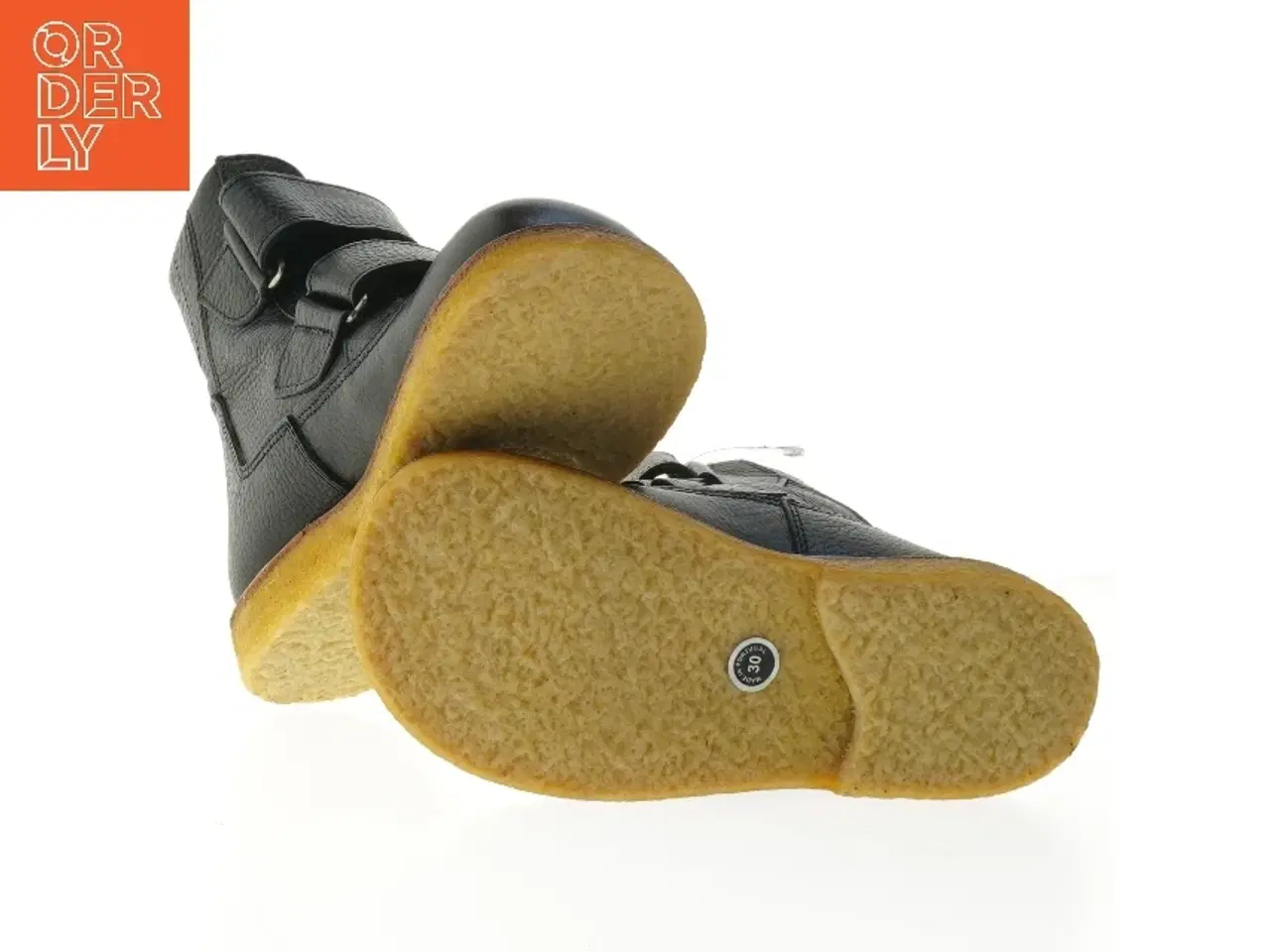 Billede 3 - Angulus TEX vinterstøvler i sort læder (str. 30 )