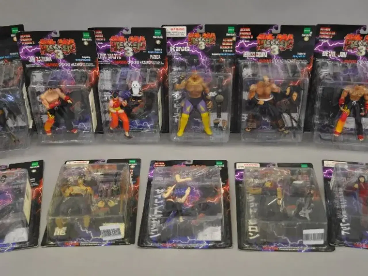 Billede 1 - Tekken 3 komplet action figur set.