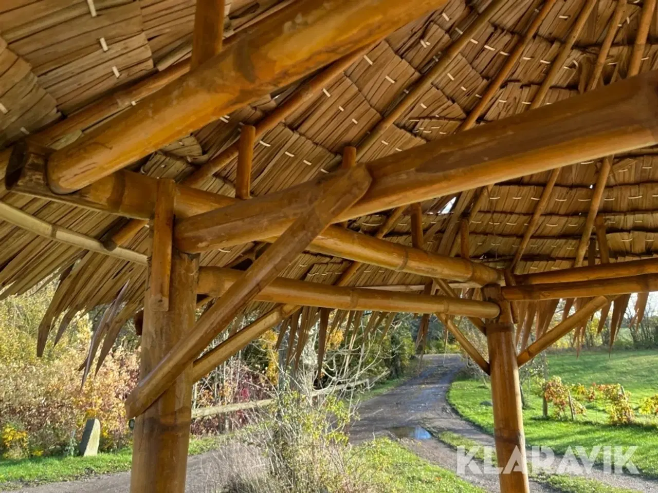 Billede 11 - Bambus hytter 3 styk